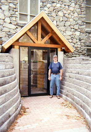 Handicap-accessible entrance at St. Rose of Lima