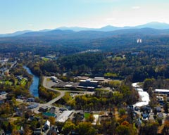 Littleton, NH in the foothills of The White Mountains