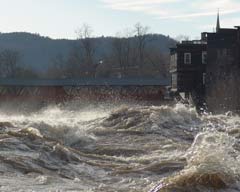 High Water on the Ammonoosuc River