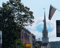 Steeple Maintenance on The First United Methodist Church